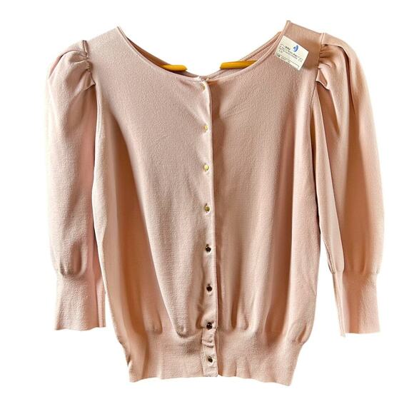 Japanese La Boutique Bonbon Coquette Ank Rogue Pale Pastel Pink Gold Buttons - Picture 5 of 10